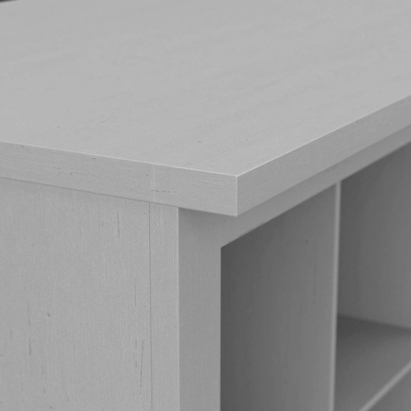 Massivholz-Murphy-Bettkommode mit Schublade und USB-Ladestation