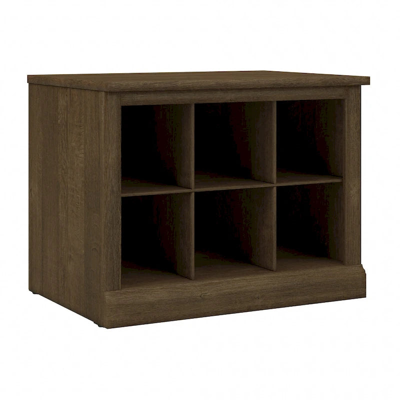 Massivholz-Murphy-Bettkommode mit Schublade und USB-Ladestation