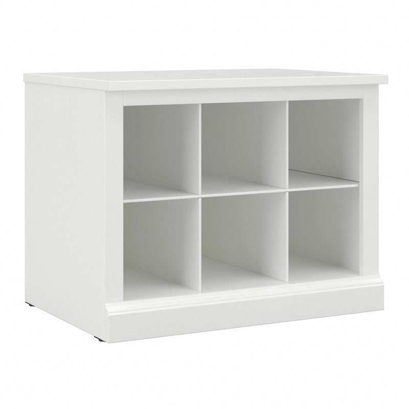 Massivholz-Murphy-Bettkommode mit Schublade und USB-Ladestation
