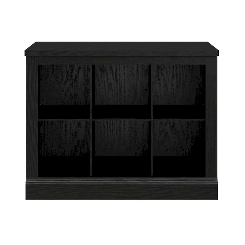 Massivholz-Murphy-Bettkommode mit Schublade und USB-Ladestation