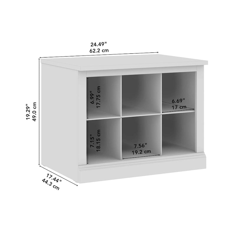 Massivholz-Murphy-Bettkommode mit Schublade und USB-Ladestation