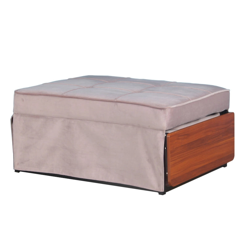 Cabrio Cocktail-Ottomane/Futon mit klappbarem Beistelltisch