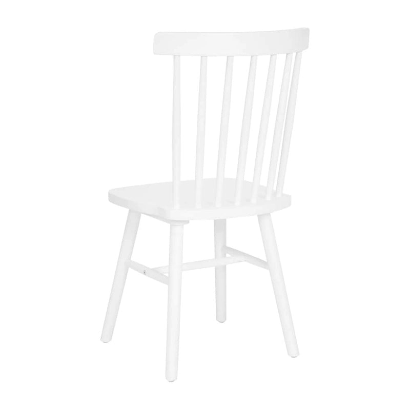 Esszimmerstühle im Windsor-Stil aus Massivholz mit Spindellehne, 2er-Set