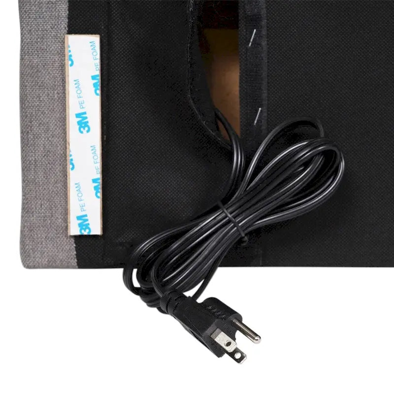 Gepolstertes Kopfteil mit 2 Steckdosen, 1 USB- und 1 USB-C-Anschluss