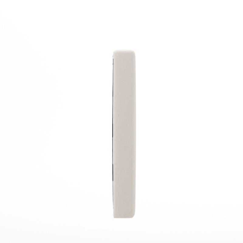 Gepolstertes Kopfteil mit 2 Steckdosen, 1 USB- und 1 USB-C-Anschluss