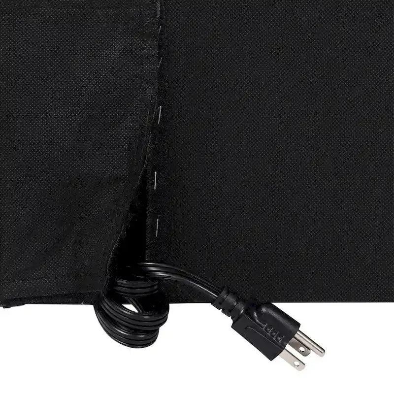 Gepolstertes Kopfteil mit 2 Steckdosen, 1 USB- und 1 USB-C-Anschluss