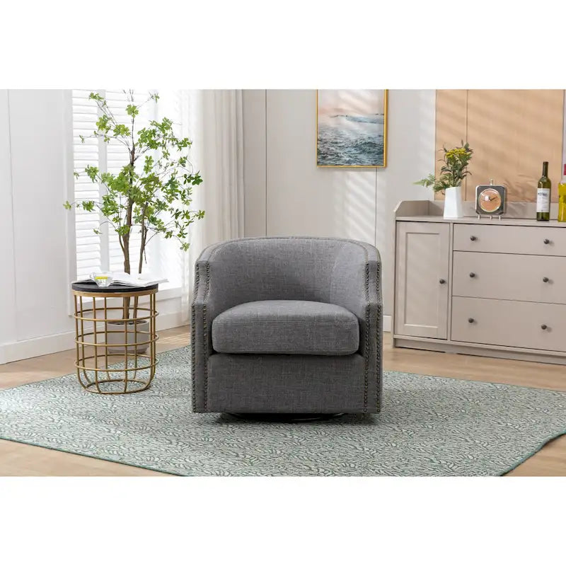 Drehbarer Polstersessel für das Wohnzimmer