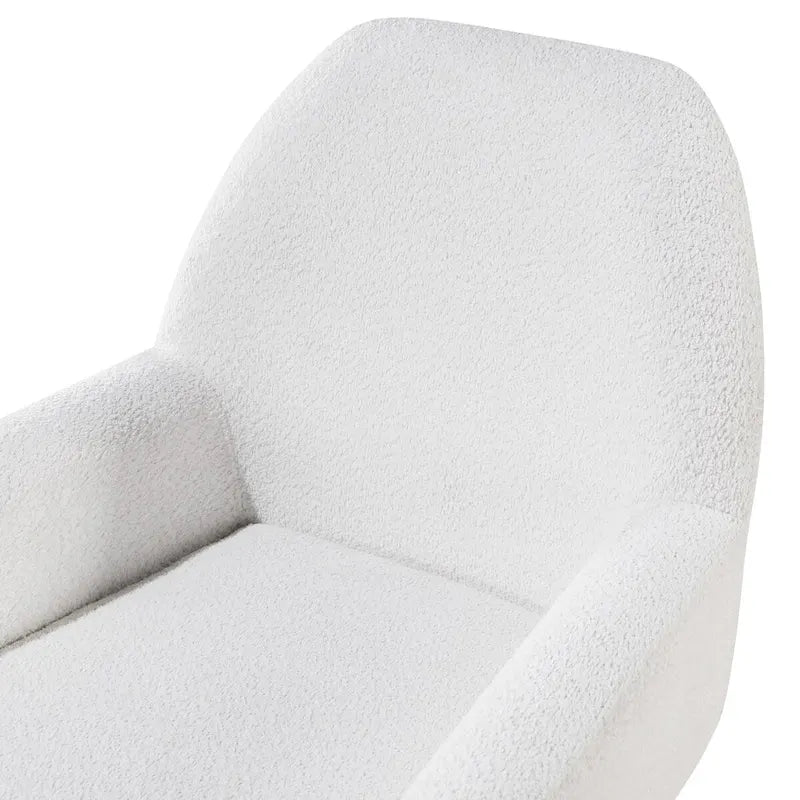 Akzentsessel aus Bouclé-Stoff