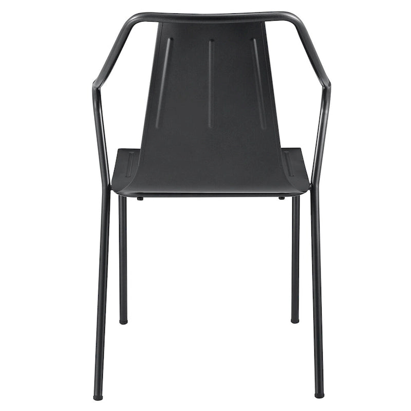 Metall-Bistro-Esszimmerstuhl, 4er-Set