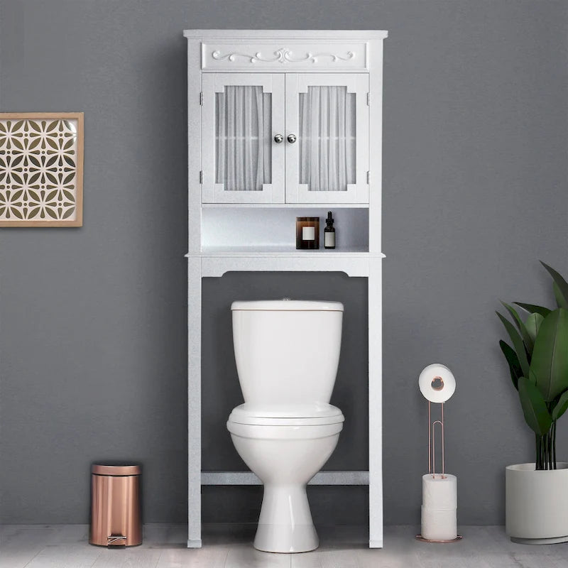 Holz-Über-Toilette-Platzsparschrank