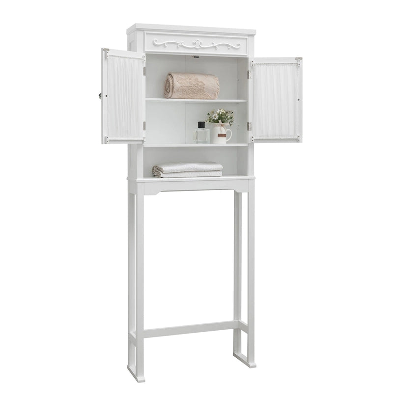 Holz-Über-Toilette-Platzsparschrank
